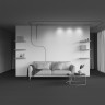Трековый светильник MAYTONI FOCUS LED LEVITY TR187-1-5W2.7K-M-BW